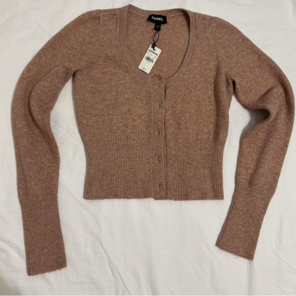 NWT Express Crop Cardigan
